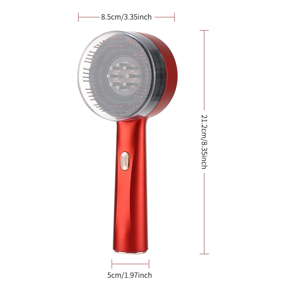 trioFollic™ - 3 in 1 Red Light Scalp Massage Brush